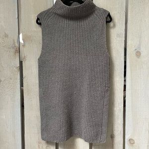 Wilfred Sleeveless Sweater - Olive Green (Small)